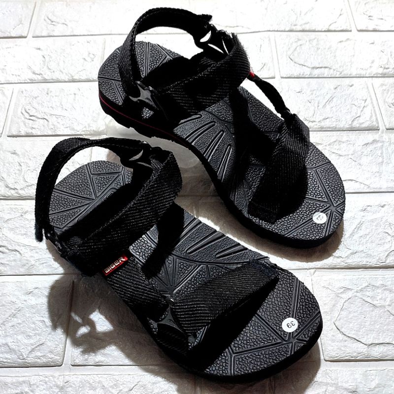 sandal gunung sandal pria motif tali belakang