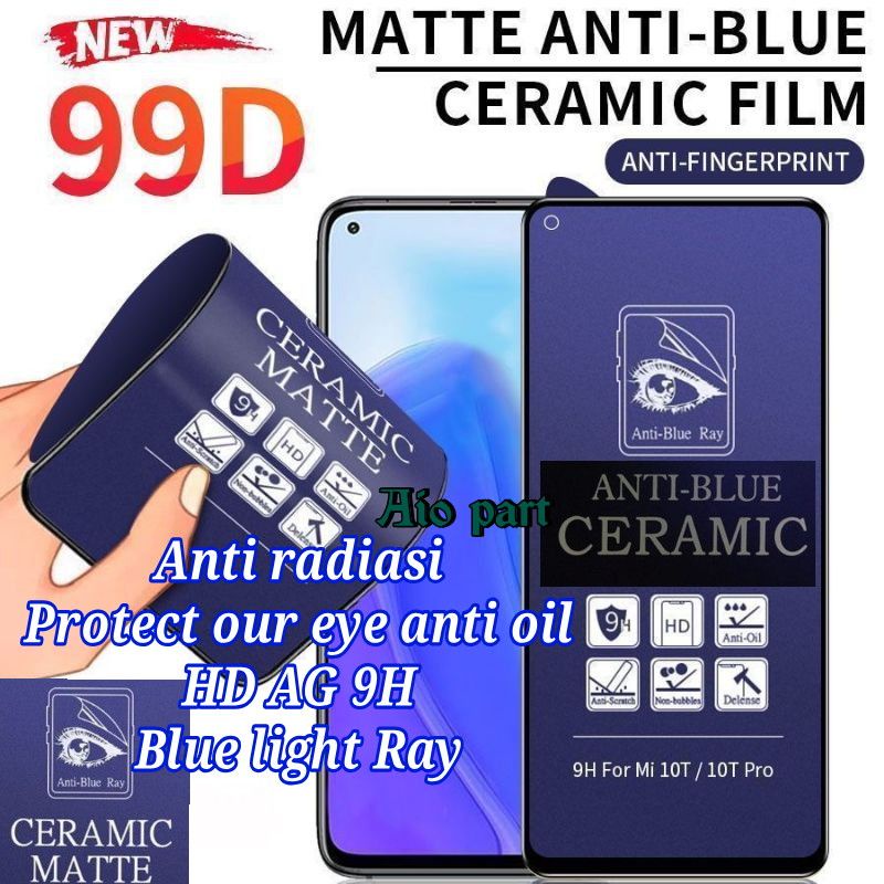 TG ANTIGORES IPHONE 11 XR ANTI RADIASI CRAMIC MATTE ANTI BLUE ANTI MINYAK FULL COVER