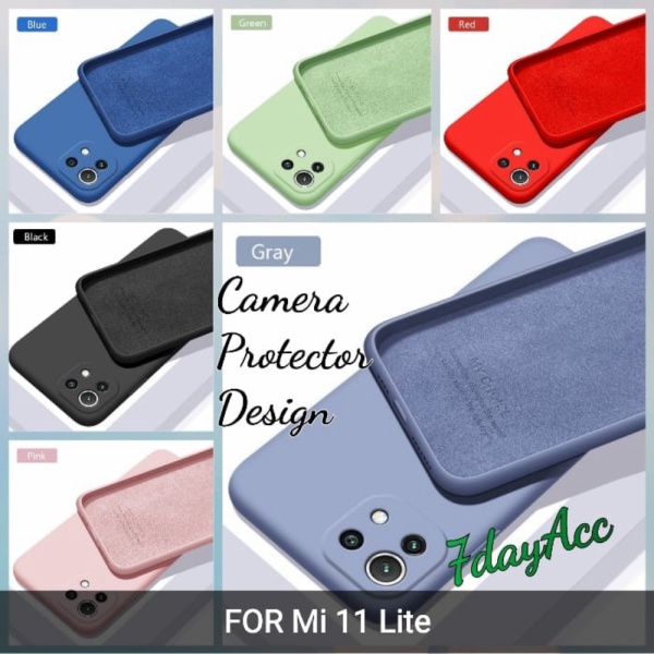 mi Lite 11Lite Silikon Candy grey - Casing Softcase 11 mi Limited Brudu lite 11 Mi / CASE Dijual