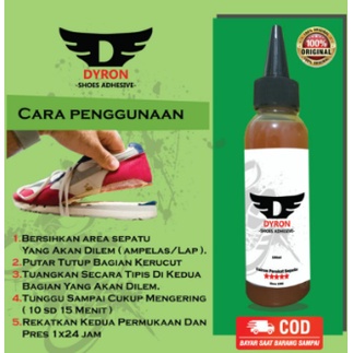 

LEM SEPATU DYRON 100 ml [ TAHAN AIR & PANAS ] SUPER KUAT