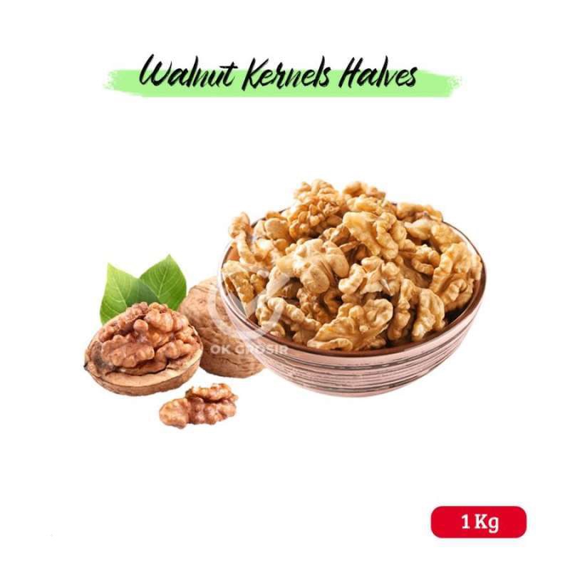 

Kacang Walnut Mentah Belah Dua USA (1 Kg)