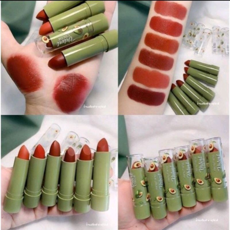 HASAYA Girl Avocado Super Matte Lipstik