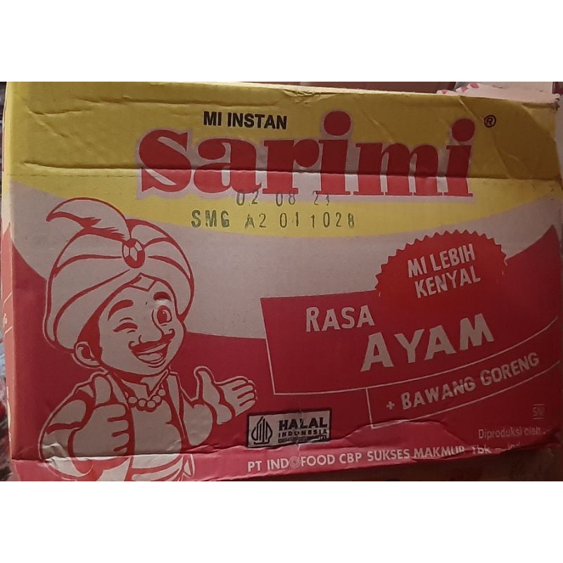 

Sarimi rasa Ayam 1 dus (40 pcs)