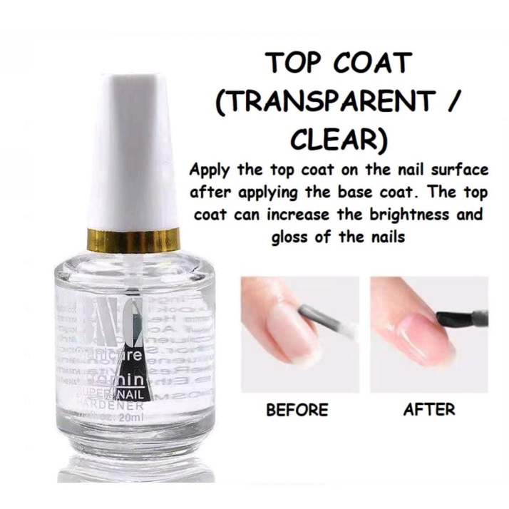 Top Coat Base Coat Manicure Pedicure