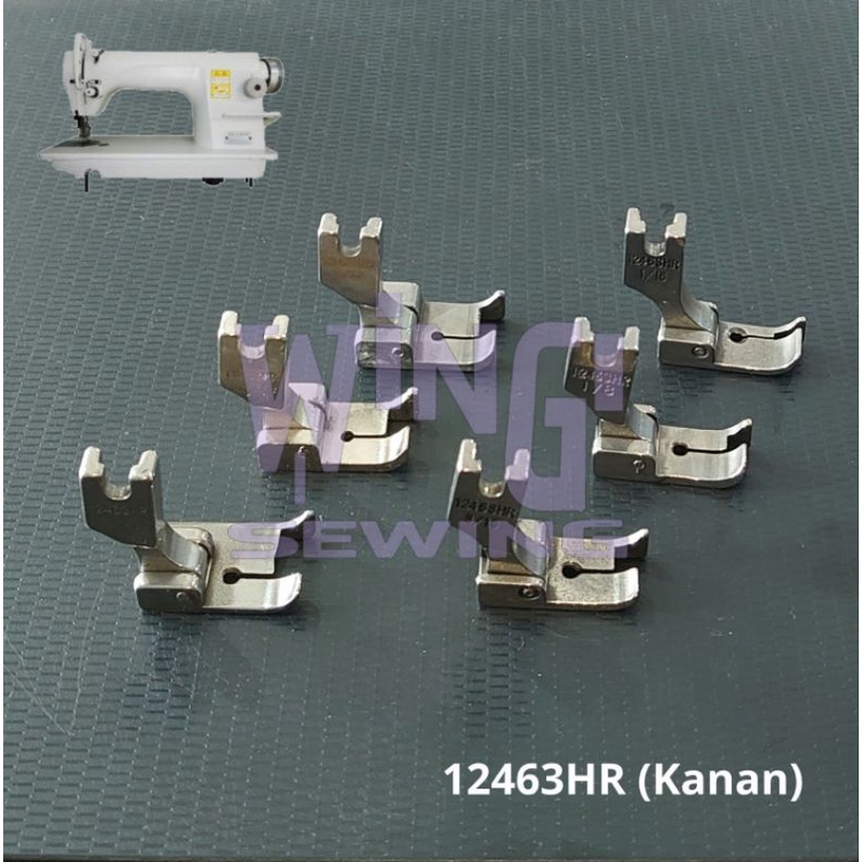 12463HR 3/16 5mm Sepatu Mesin Jahit Industri
