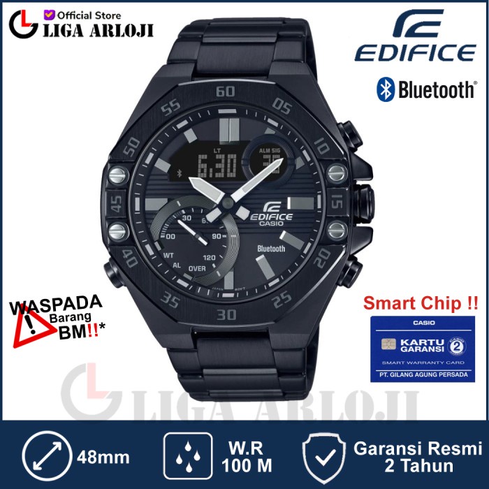 ini TG TG TG CASIO EDIFICE ECB-10DC-1ADF TG pelindung anti gores antigores layar kaca film jam tanga