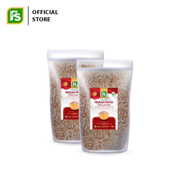 

FS Beras Merah Putih Organik 1 kg x 2pcs