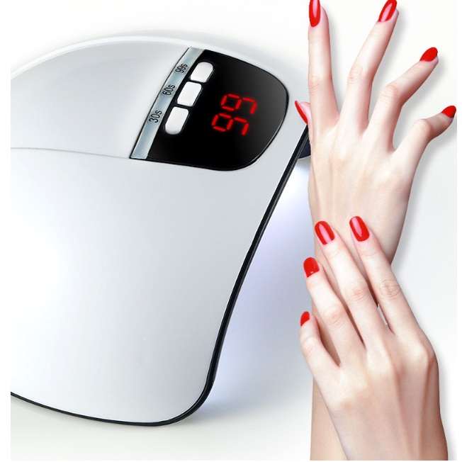 Alat Kecantikan Pengering Kutek Kuku 54W UV LED Nail Dryer