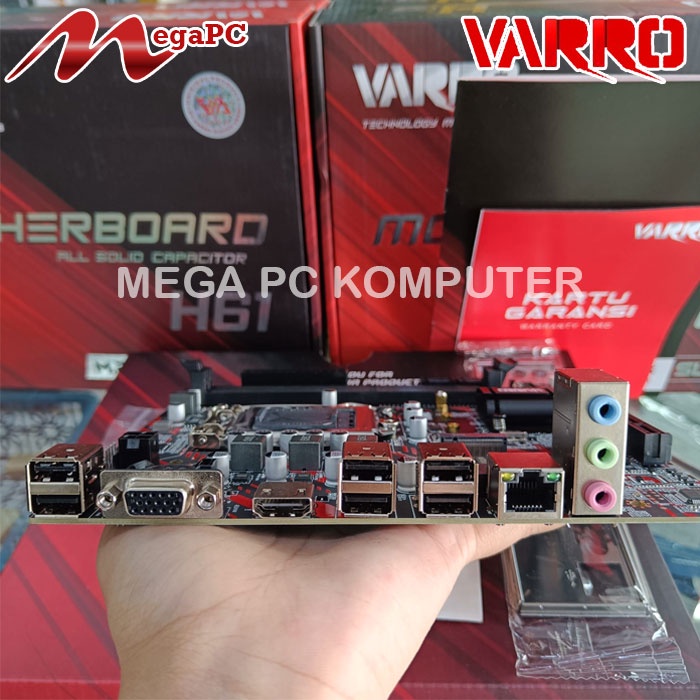 Mainboard Motherboard Mobo LGA 1155 H61 NVME DDR3 Varro