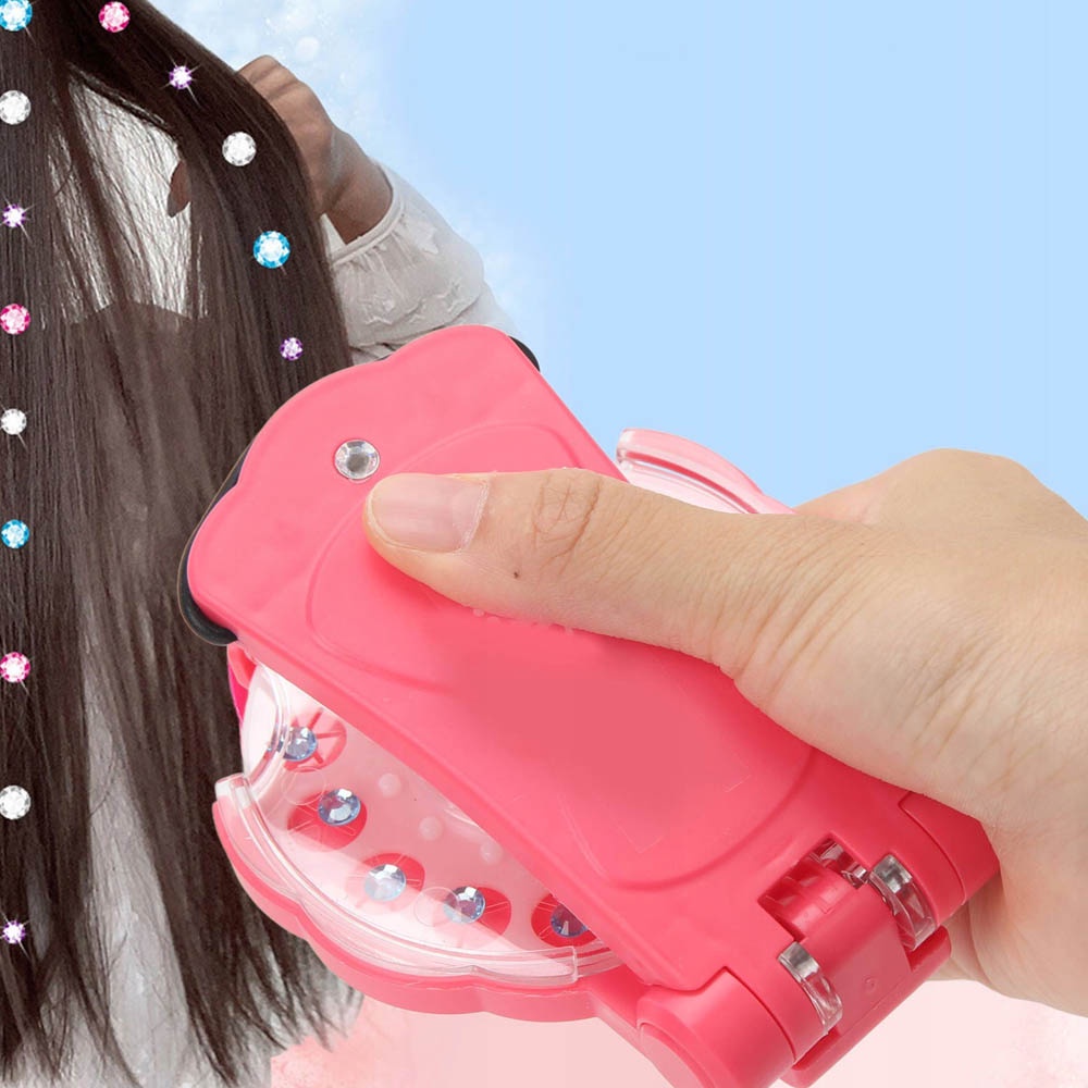 Mainan Manik Manik Fashion TB651 Kecantikan Anak Untuk Menghias Tas Jaket Sepatu Pakaian Rambut Shining Diamond Bling Bling