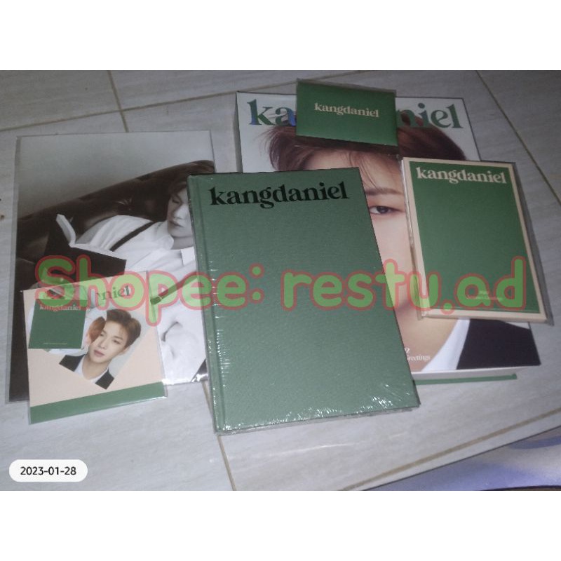 Kang Daniel Season Greeting 2021 & 2022 Diary Photocard Postcard