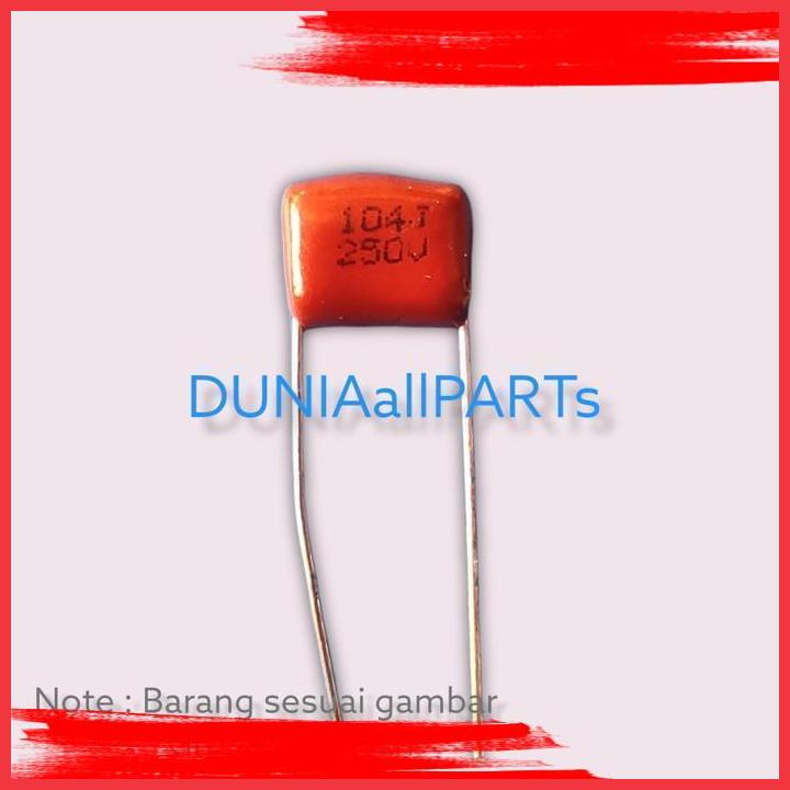 (DAP) kapasitor mylar 104J1250V mylar 104J 250V cbb