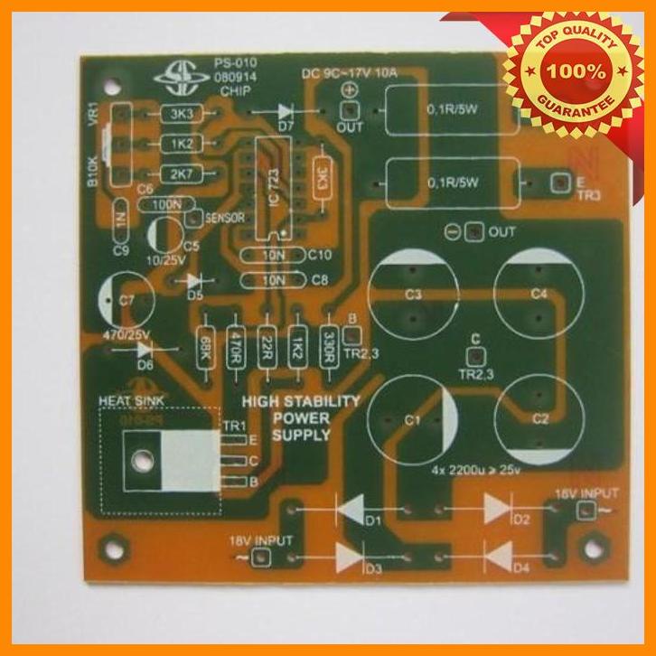 (DDS) PCB High Stability Power Supply Saturn Ps-010