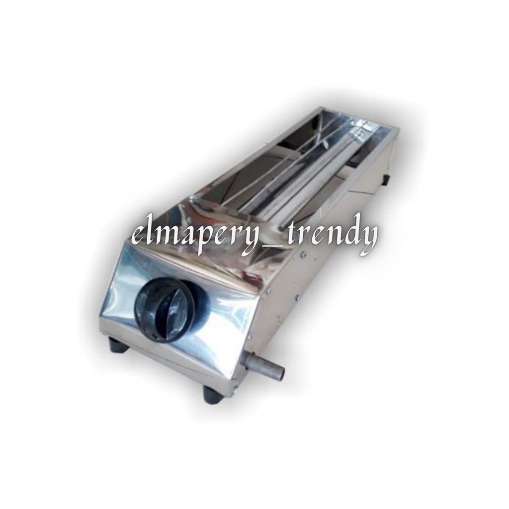 HARGA MURAH BARANG BAGUS panggangan sate gas / bakaran sate gas / griller 30cm stainless
