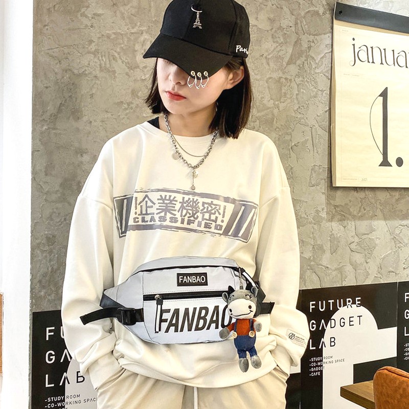 Waistbag Tas Pinggang Wanita Fashion K08