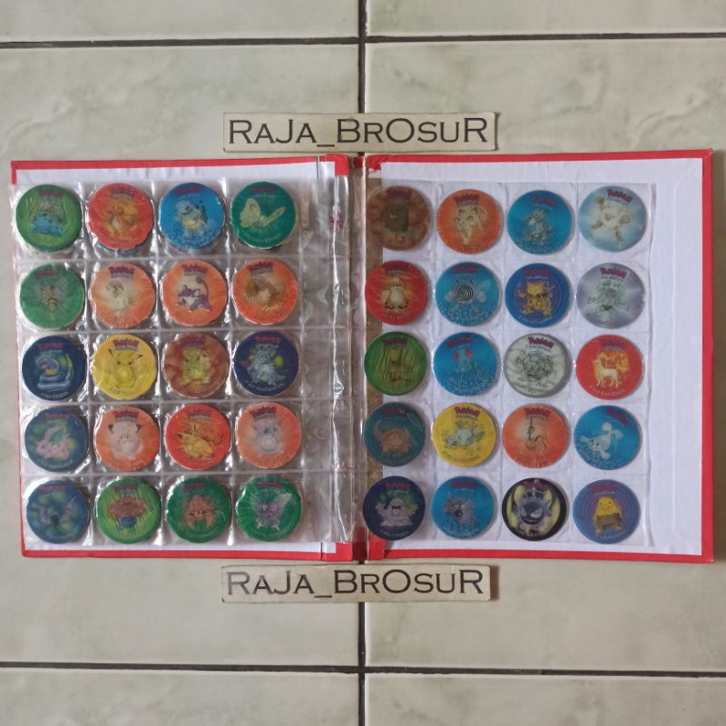 Tazos/Tajos/Tazoz Pokemon 3D Hologram Holo Hadiah Cheetoz/Chiki/JetZ Indofood Jadul Lawas Langka Rar