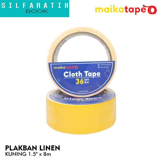 

LAKBAN LINEN KUNING UKURAN 1,5 X 8M