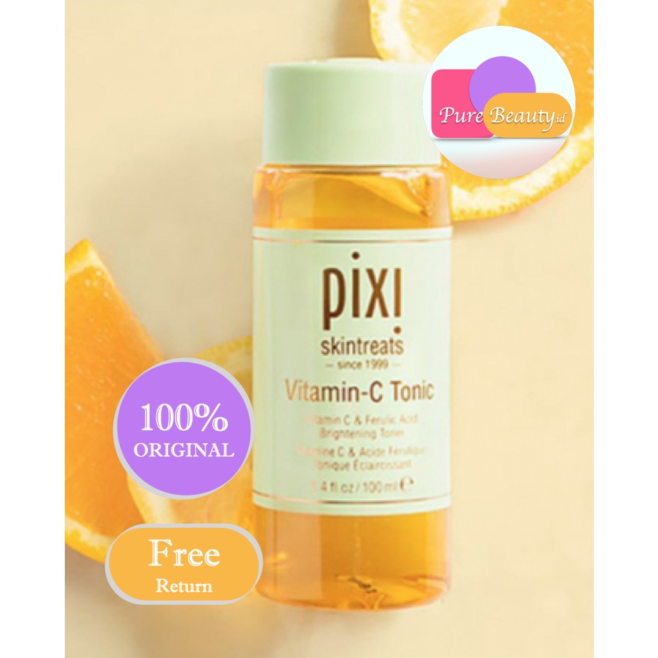 PIXI Vitamin-C Tonic 100ml  Halus Cerah Menyegarkan