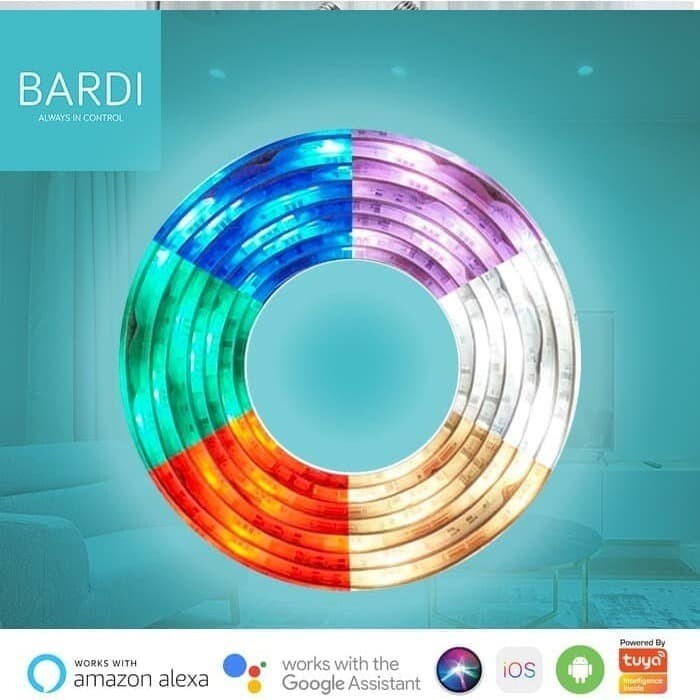 BARDI Smart LED strip RGB WW &amp; Adaptor 1A - Paket Study Office Desk Bundle