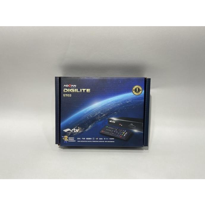 SET TOP BOX ADVAN ST02 RTV /SIARAN DIGITAL/TV/STB/RECIVER/DIGITAL