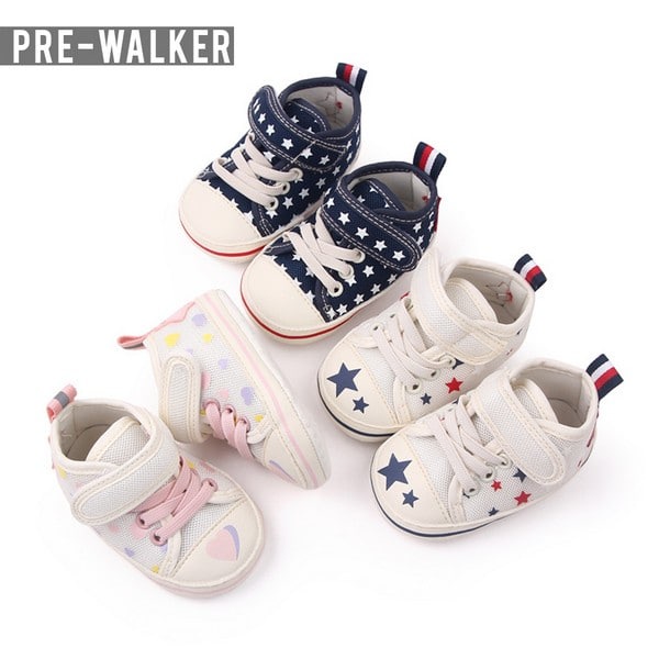 LIU39 Sepatu Bayi Anak anti slip/Baby Prewalker Shoes Belajar Jalan Bayi Pergi Jalan Fashion Casual