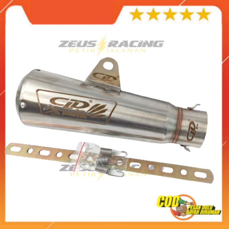 silincer slencer cld tabung knalpot cld monster all motor