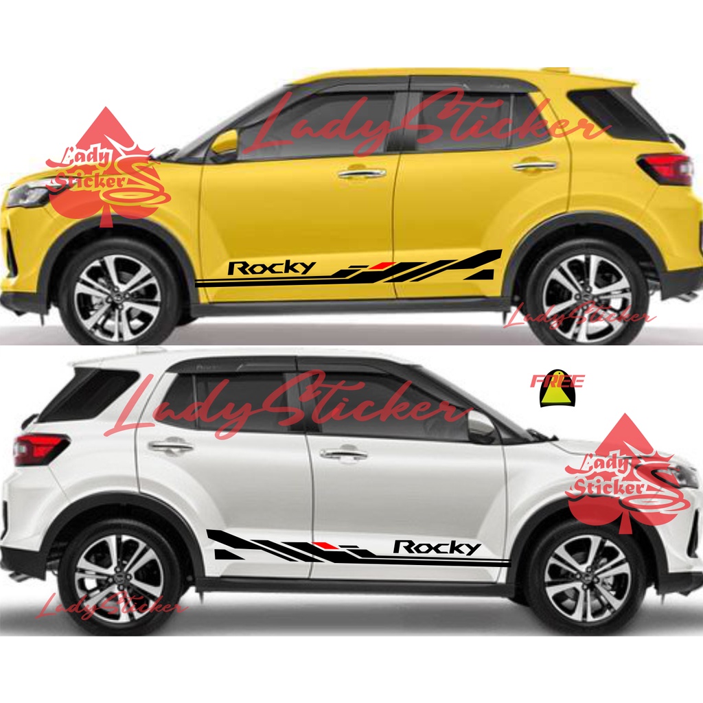NEW CUTTING STICKER MOBIL ROCKY CUTTING STICKER MOBIL DAIHATSU ROCKY