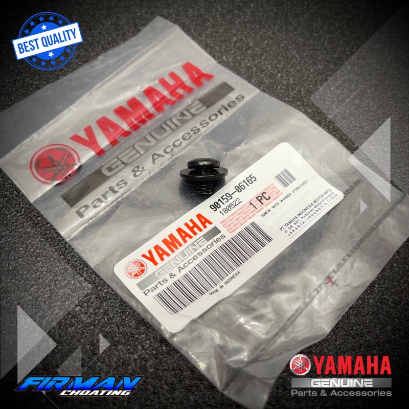Baut Cover Tutup Aki F1zr Original 90159-06165