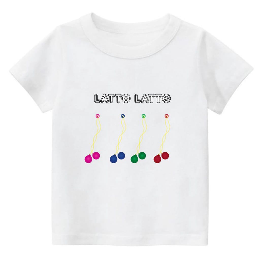 Hzl_outfit Baju Kaos Anak Anak Latto Latto Tek Tek Bayar Ditempat