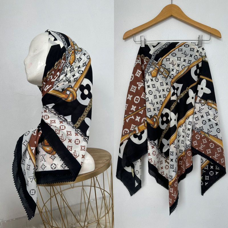 Afrahijab/ Segi Empat Voal Motif 143