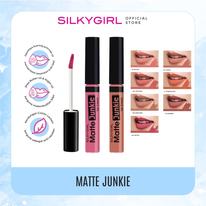 SILKYGIRL Lip Cream Matte Junkie 10 Cupid