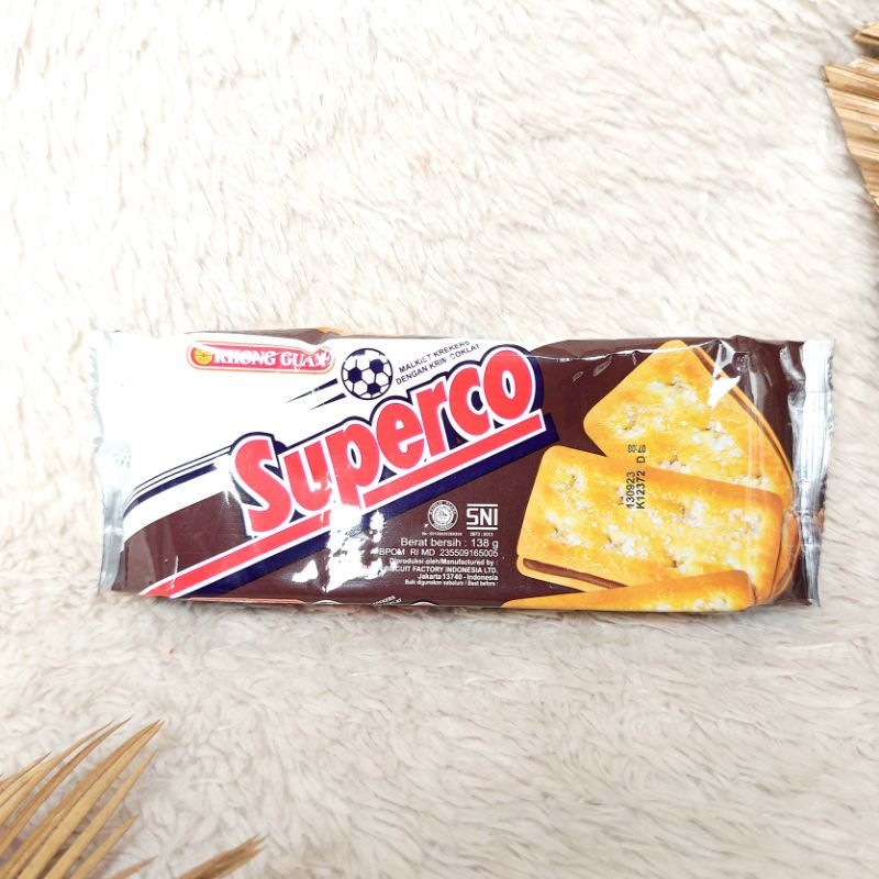 

Biskuit Dengan Krim Coklat Superco Special Caculs Snack Makanan Ringan 138 Gram