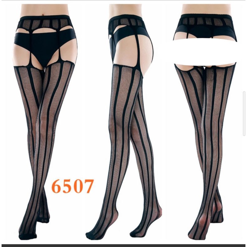 Aneka Stocking jaring halus motif women sexy garter halloween transparant