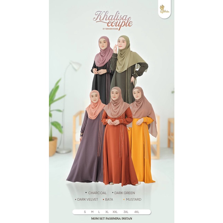 KHALISA COUPLE BY ISKHAN HIJAB
