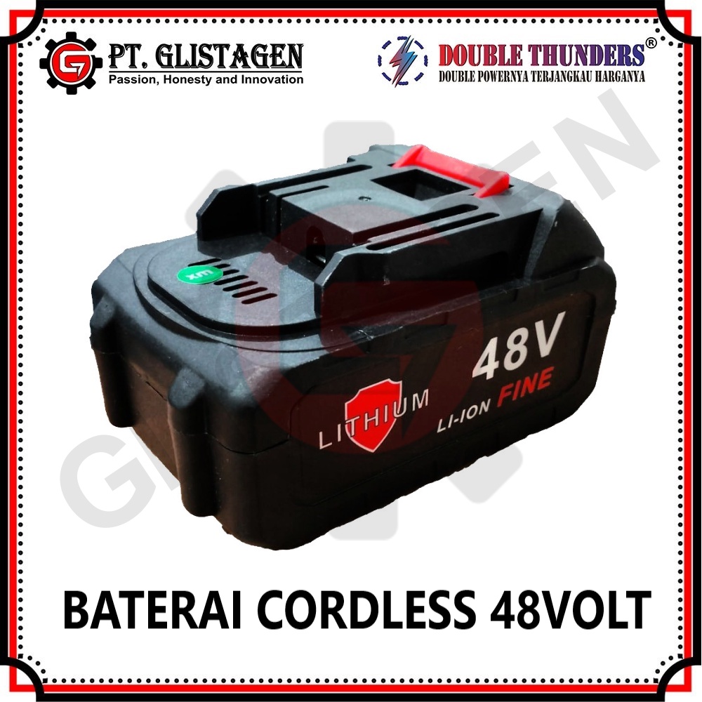 Baterai Mesin Impact Wrench Battery Lithium-Ion 48Volt 10Cell ORIGINAL