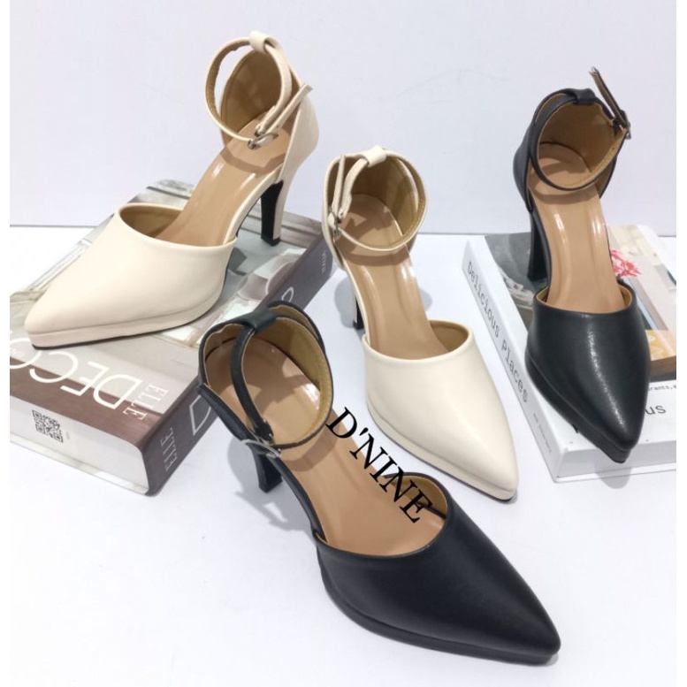 MORGAN KL 09 Sepatu Wanita heels pumps 9cm