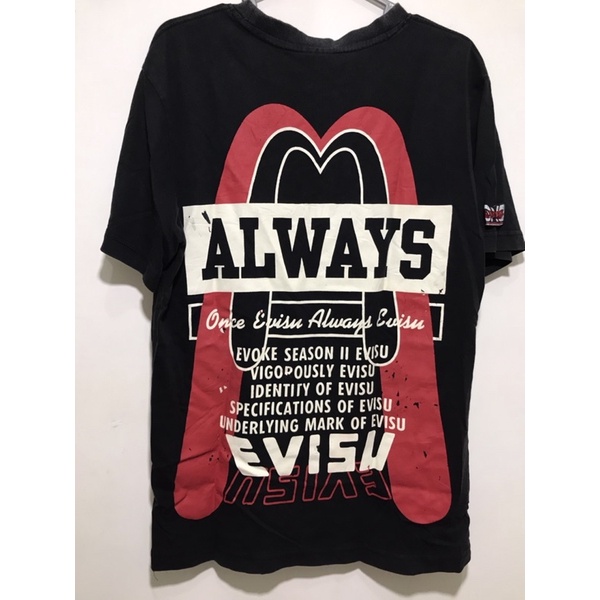 Evisu Second ( Kaos Evisu x Champion  )