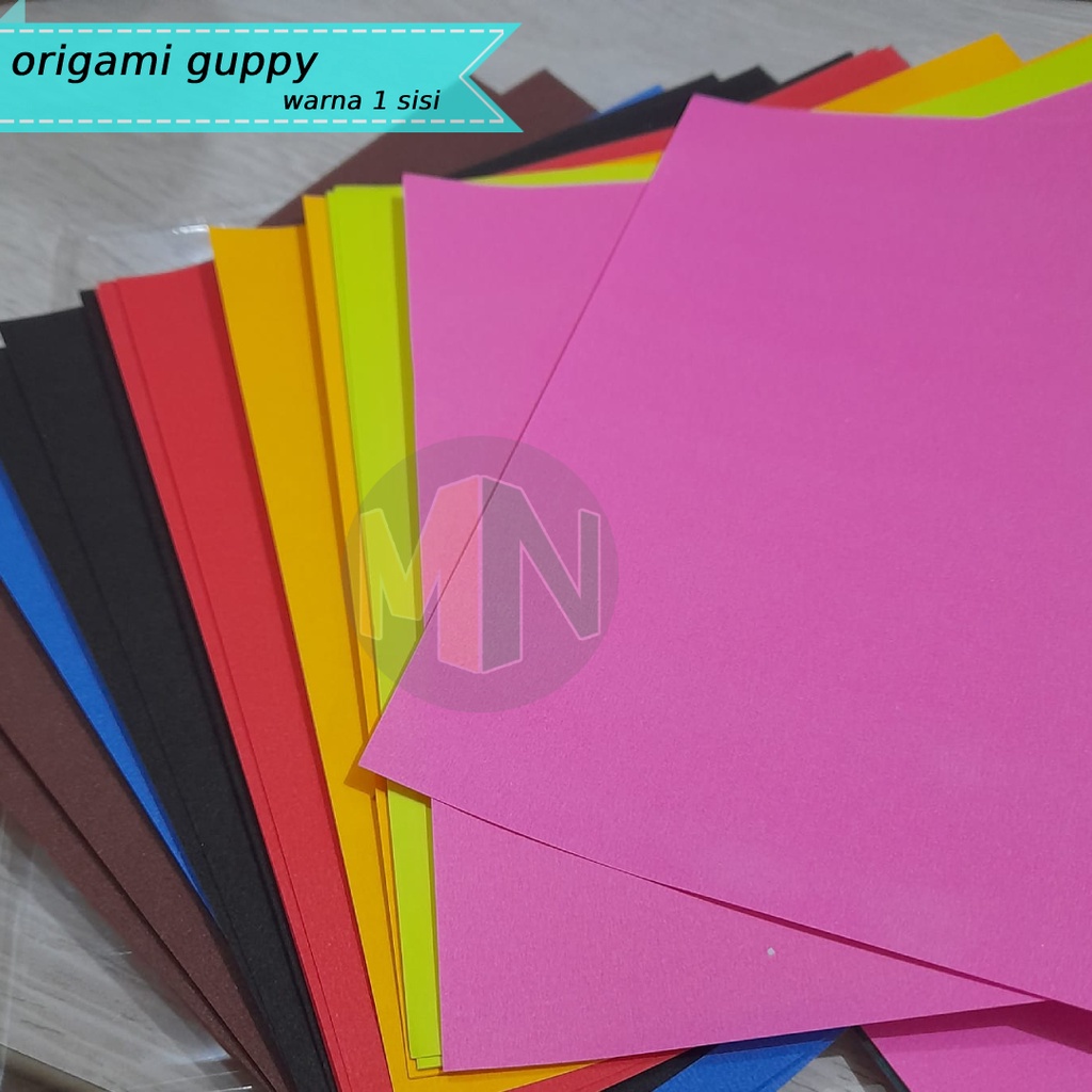 

Kertas Origami / Kertas Lipat Guppy 1 Pak 50 Lembar