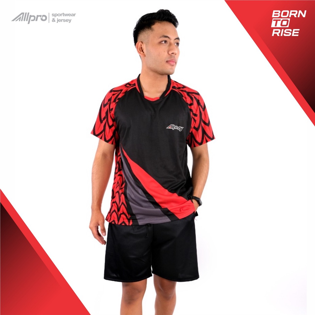 ALLPRO DJ 12 RED Kaos Sport Jersey PINGPONG Kaos TENIS MEJA