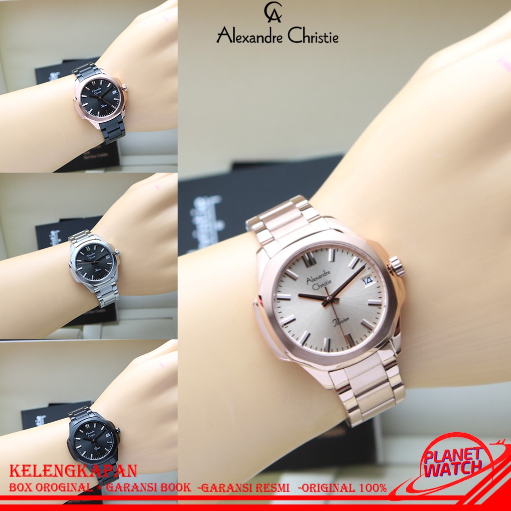 ALEXANDRE CHRISTIE WANITA ORIGINAL JAM TANGAN ALEXANDRE CHRISTIE JAM ALEXANDRE CHRISTIE AC JAM TANGA