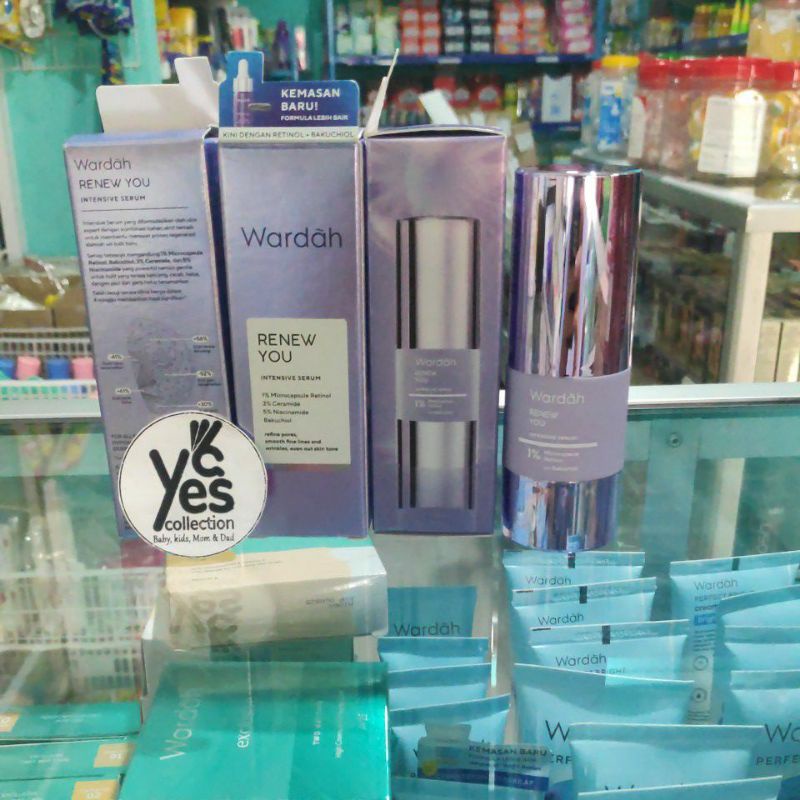 SERUM Wajah Bintik Hitam Wardah Renew You Muka 15ml Tunda Penuaan Tua Dini Anti Aging melembabkan Kulit
