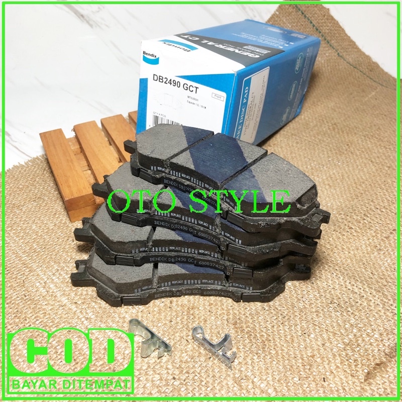 BRAKE PAD XPANDER DB 2490 GCT - KAMPAS REM DEPAN XPANDER CROSS DB2396 GCT