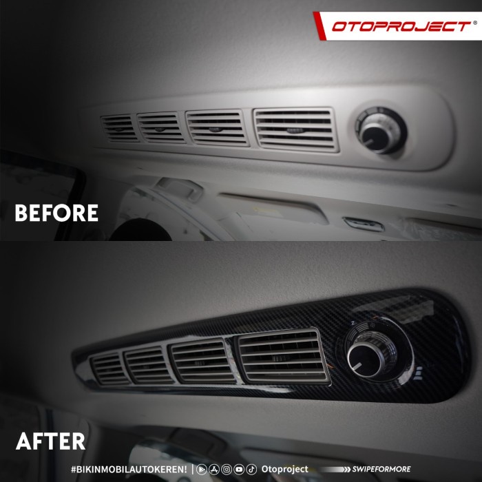 Otoproject Panel middle air vent ac row 2 New Xpander 2021-2022