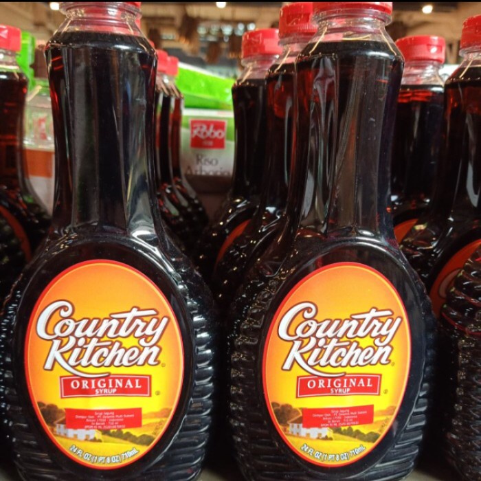 

Country kitchen original syrup 710ml