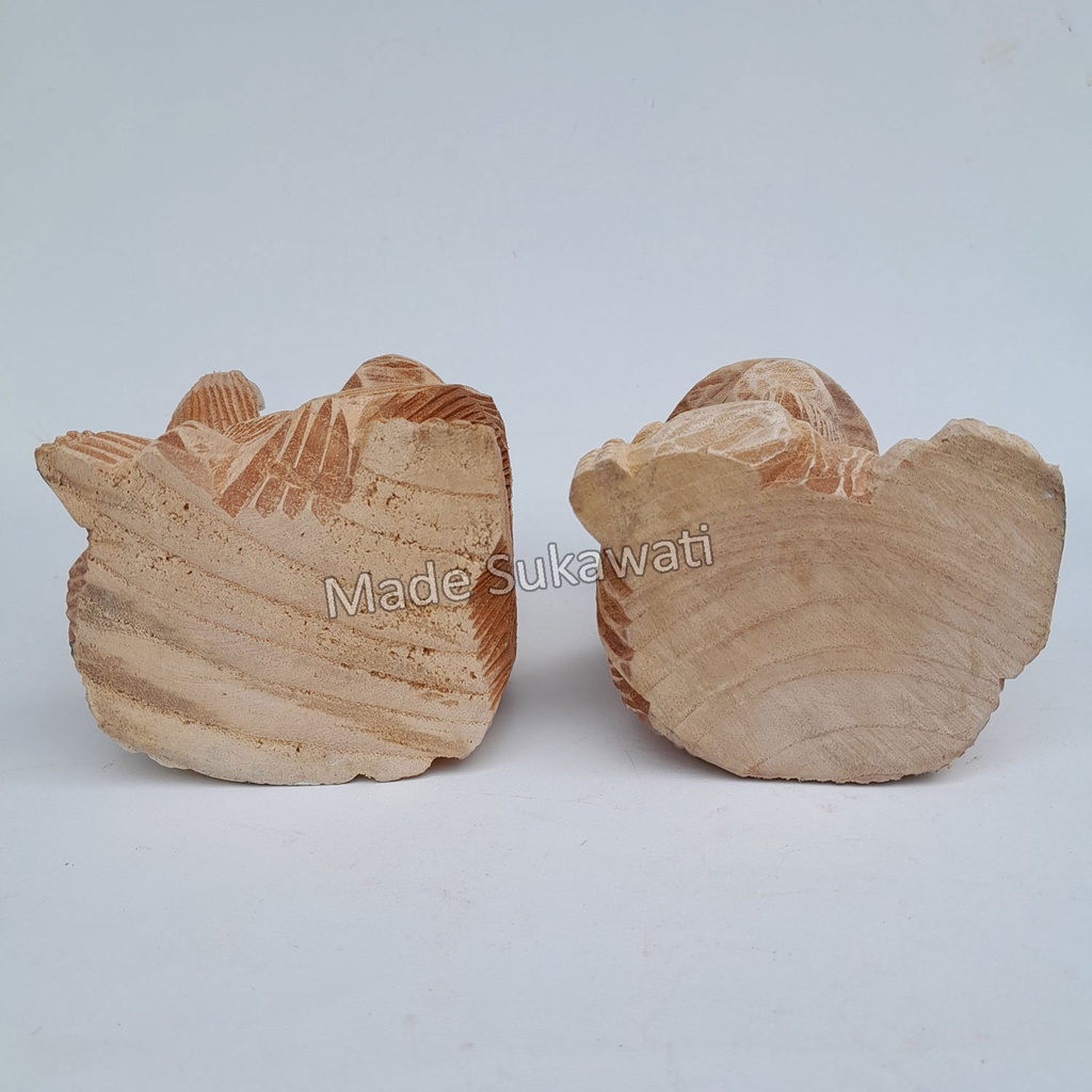 Patung Kayu monyet kera Kerajinan handmade Bali