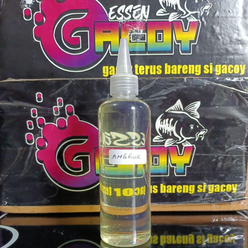 biang essen anggur grade A+, esen anggur terbaik, untuk sgala jenis ikan air tawar, essen ikan mas, 