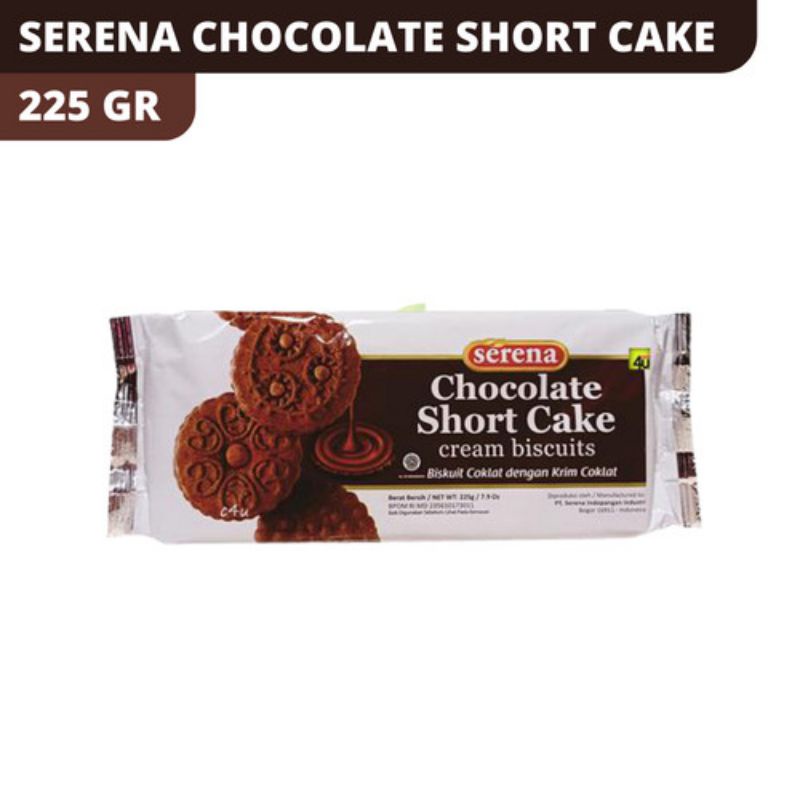 

SERENA CHOCOLATE SHORT CAKE 225GR BISKUIT COKLAT BISKUIT ROMA WAFER BISKUIT SERENA REGAL