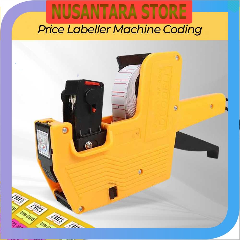 

NUSANTARA STORE - DUODELI Alat Label Harga Price Labeller Machine Coding - MX-5500