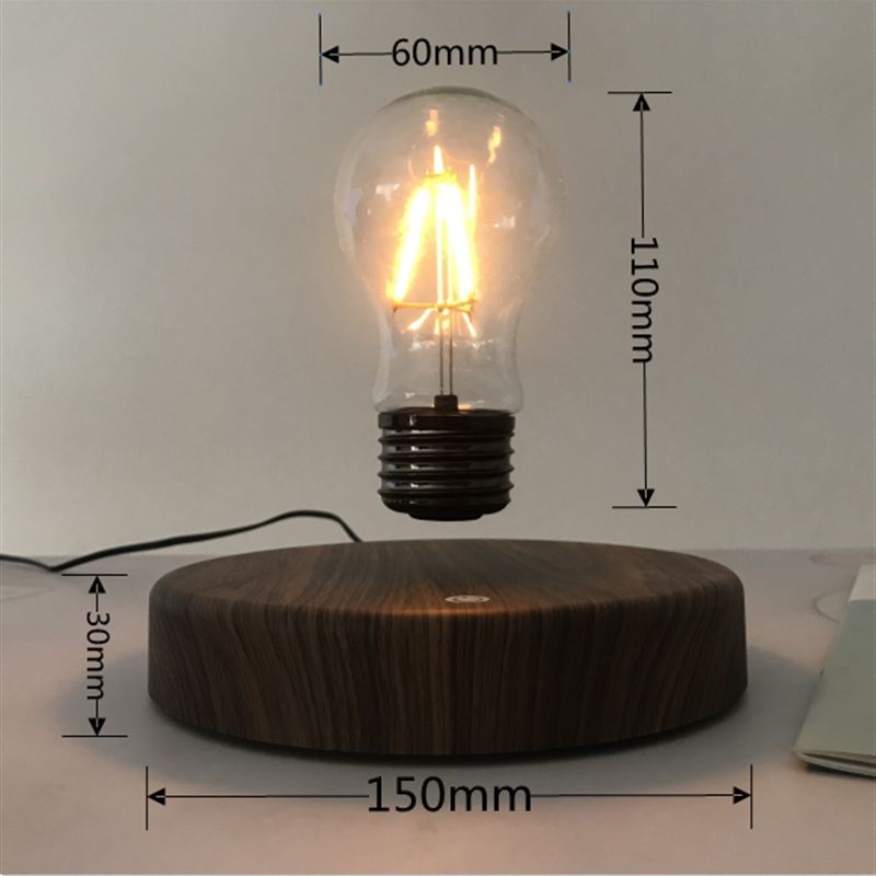 [ PPLUS ] Lampu Magnetic Levitaton Floating Light Bulb Levitating Lampu Melayang Hias Anti gravitasi Dekorasi Meja