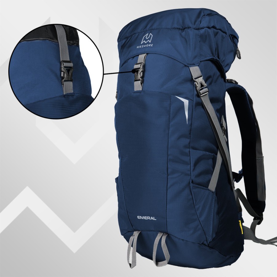 Hikemore Emeral Tas Ransel Gunung Semi Carrier 30 Liter Outdoor Original